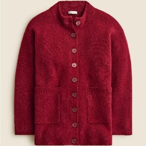 J.Crew Relaxed milano-stitch cardigan